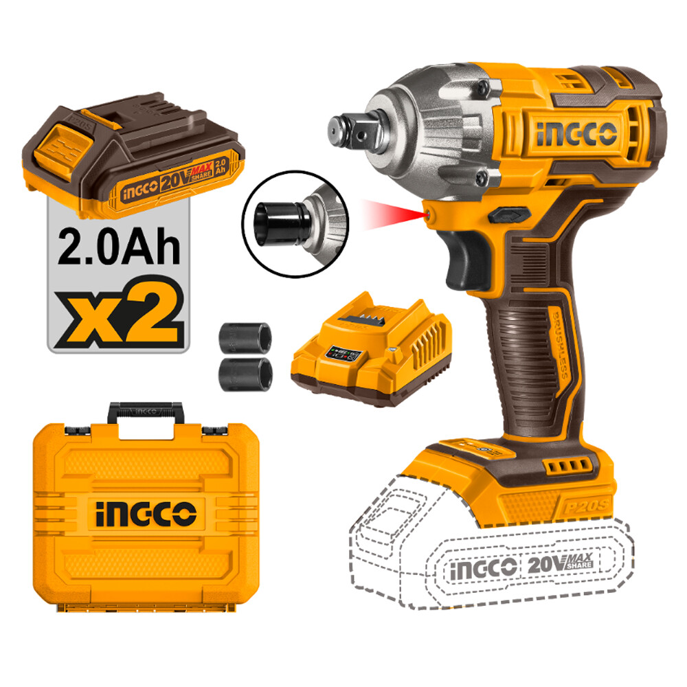 LLAVE DE IMPACTO 1/2" A BATERIA P20S Llave De Impacto 1/2" A Bateria P20s