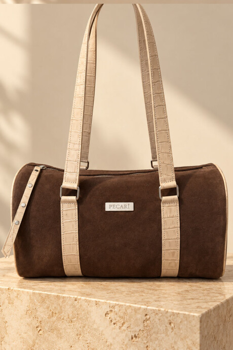 Cartera baulito Chocolate
