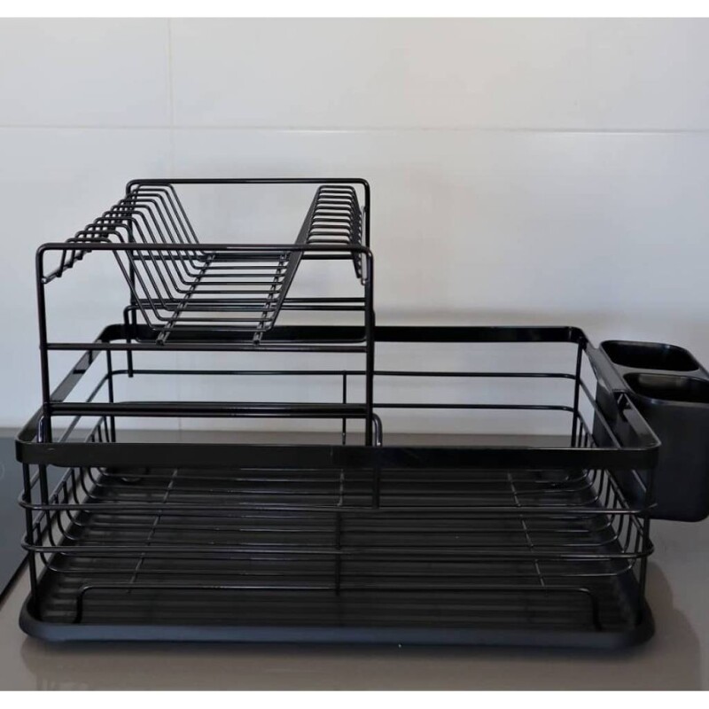 Escurridor de platos metálico 2 niveles Escurridor de platos metálico 2 niveles