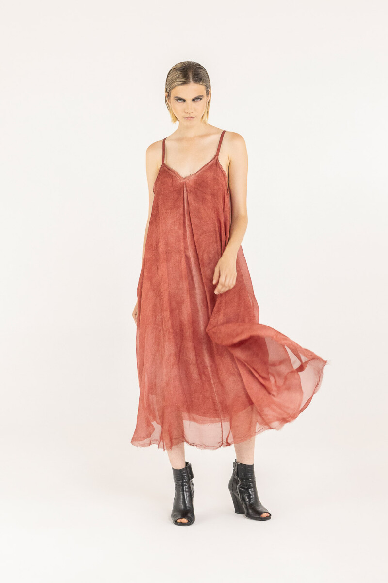 VESTIDO Ocre