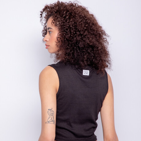 TOP LEONARDA Negro