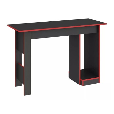 Escritorio Gamer MC08-GF/VM Grafito/Rojo – Mesa para PC Torre y Setup Gamer Escritorio Gamer MC08-GF/VM Grafito/Rojo – Mesa para PC Torre y Setup Gamer
