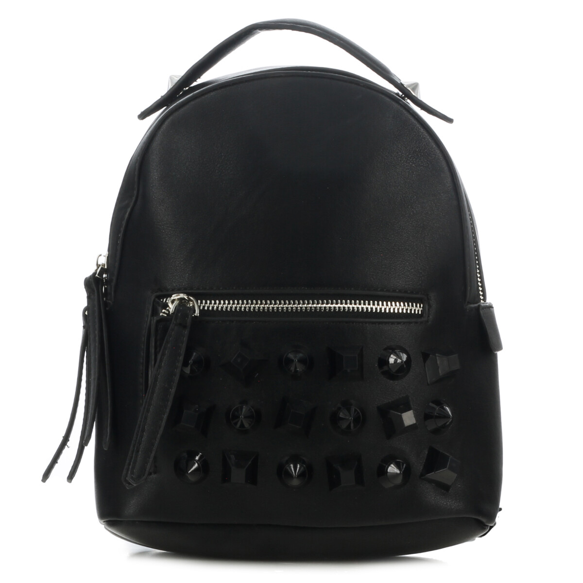 Mochila Miss Carol CIRUELA con piedras - Negro 