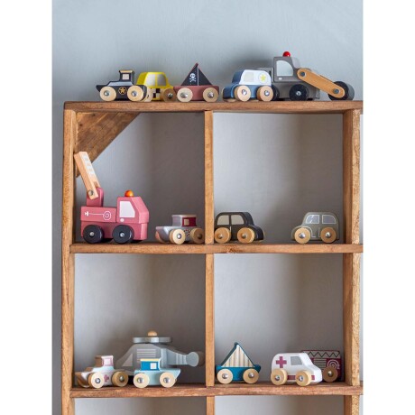 SET MINI VEHICULOS AVIN KIDS MDF MULTICOLOR MULTICOLOR