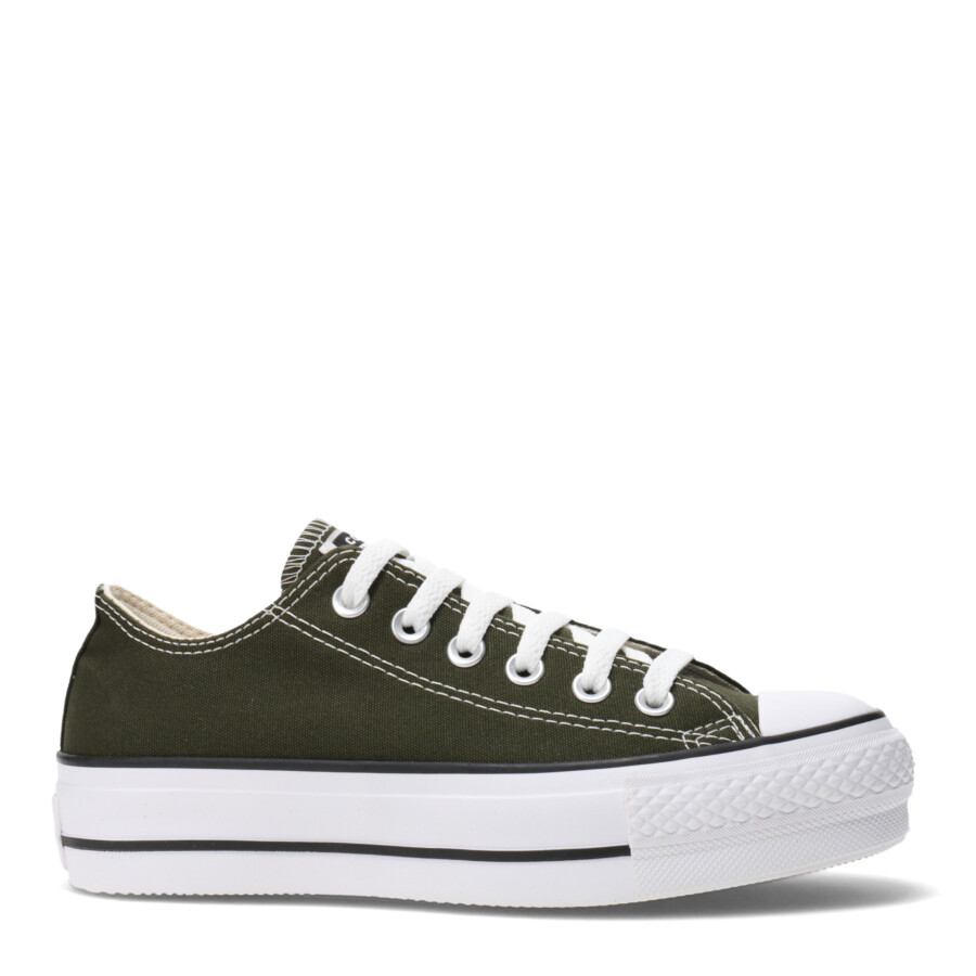 Championes de Mujer Converse - All Star Plataforma Chuck Taylor Lift Verde