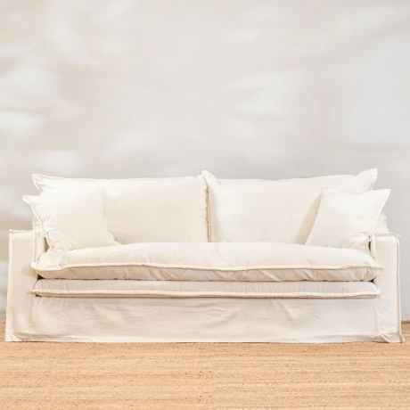Sillón Tessa 3 Cuerpos Blanco U