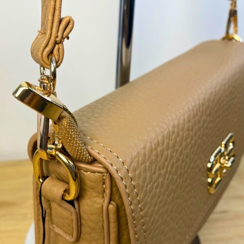 Cartera Cuerina Sweety Wanna Tostado