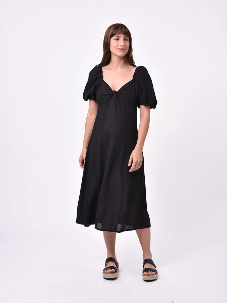 VESTIDO MASALA NEGRO