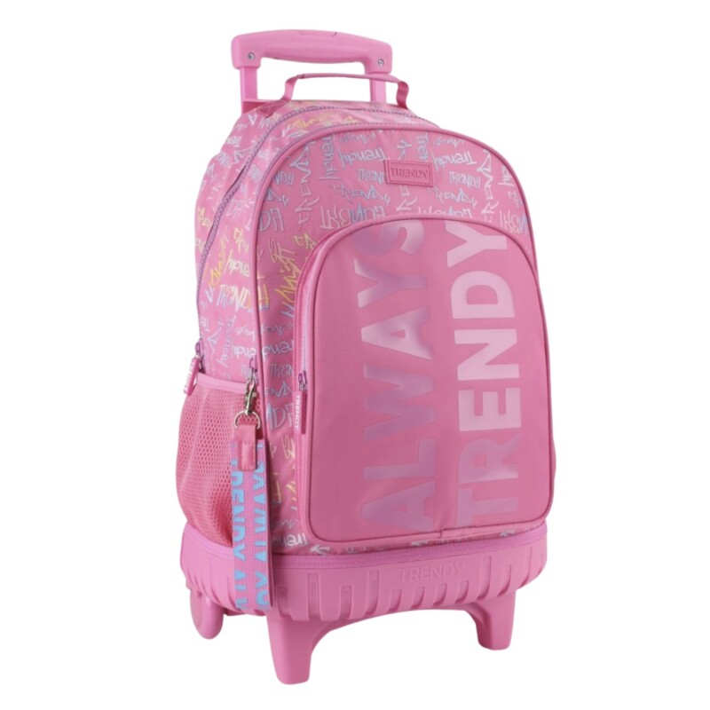 Mochila Escolar con Carrito Reforzado Trendy