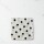 Servilleta 16x16 cm. paquete x 20 BLANCO LUNARES