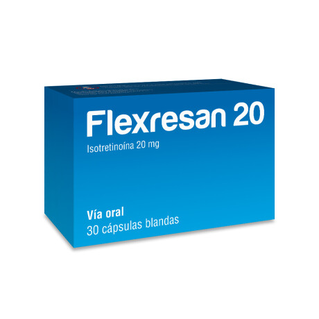 Flexresan 20mg 30 Cápsulas Blandas Flexresan 20mg 30 Cápsulas Blandas