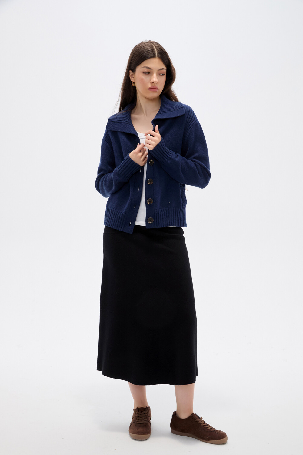 Cardigan Gardi Azul Marino