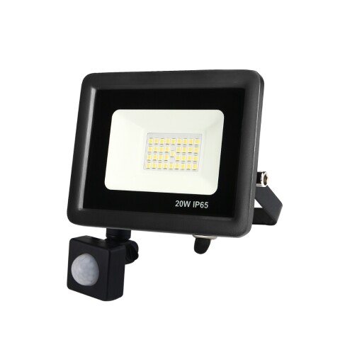 PROYECTOR LED C/ SENSOR 20W 6500K IP65 PROYECTOR LED C/ SENSOR 20W 6500K IP65