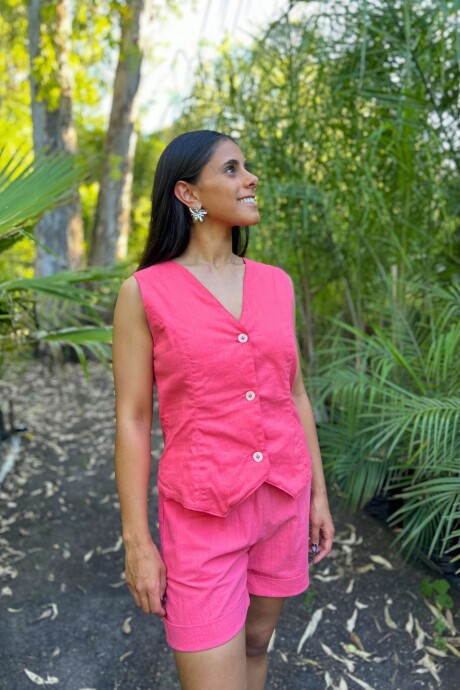Chaleco Camará Fucsia