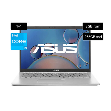 Notebook ASUS Laptop X415J X415JA-BV2346W i3 8GB/256GB 14" Silver