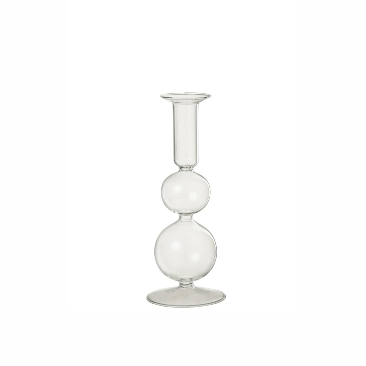 CANDELABRO - VIDRIO TRANSPARENTE ORB 