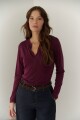REMERA LYS BURDEOS