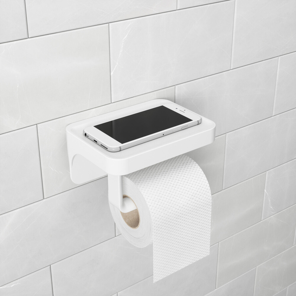 PORTAROLLO BAÑO BLANCO POLIPROPILENO UMBRA 1014159