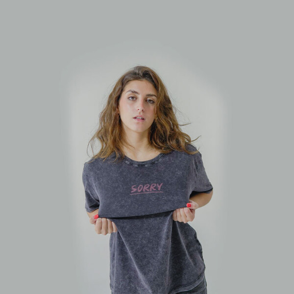 Remera Pulau Sorry Gris