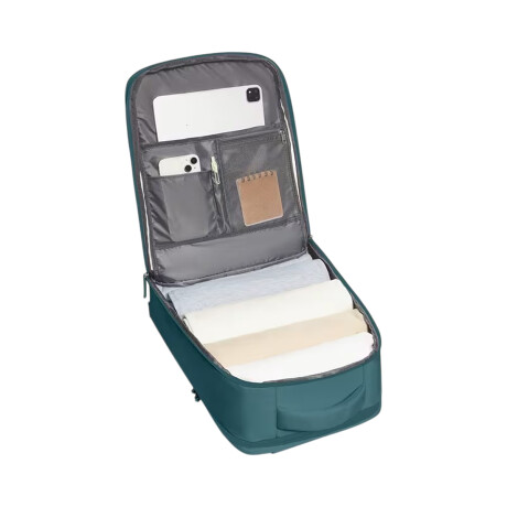 Mochila viral expandible para viaje Verde