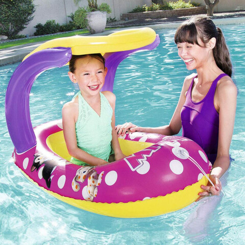 Bote Inflable Raft con techo 112 x 71 cm - Disney Minnie U