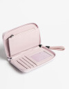 Billetera Zip Round Violeta Lila