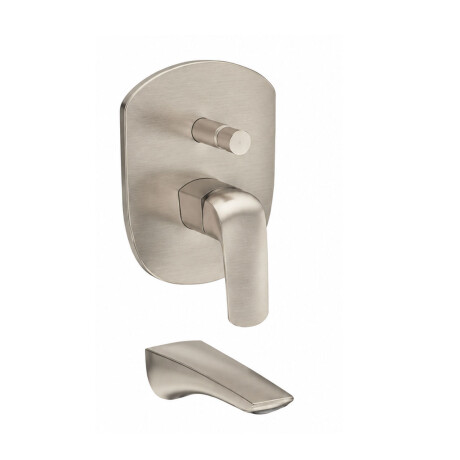 GRIFERIA DE DUCHA EMBUTIDA CON TRANSFERENCIA NO INCLUYE BASE GRIS-BRUSHED NICKEL