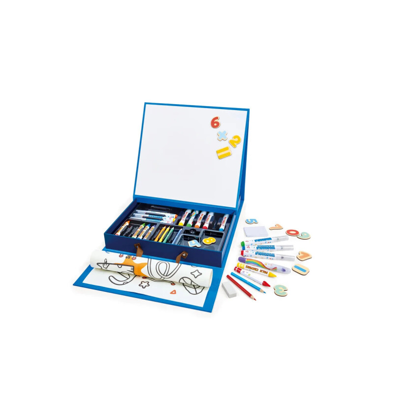 Set arte y aprendizaje portátil Hape Set arte y aprendizaje portátil Hape