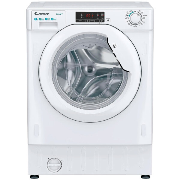 Lavarropas Candy Smart Cbw 27d1e-s 7 Kg Integrable LAVARROPA CANDY CBW 27D1E-S FRONTAL