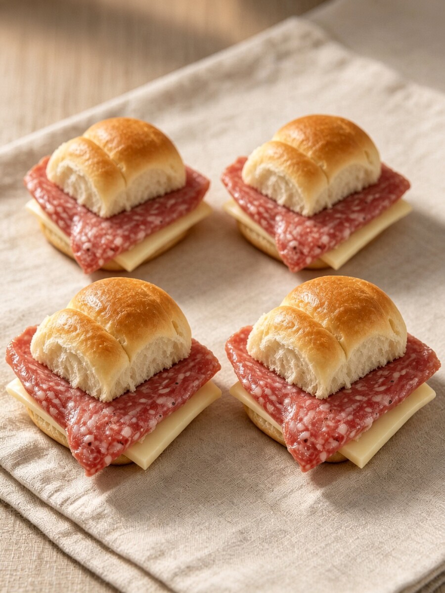 4 Catalancitos de Salame y Queso 