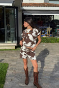 Remera Anjou MARRON