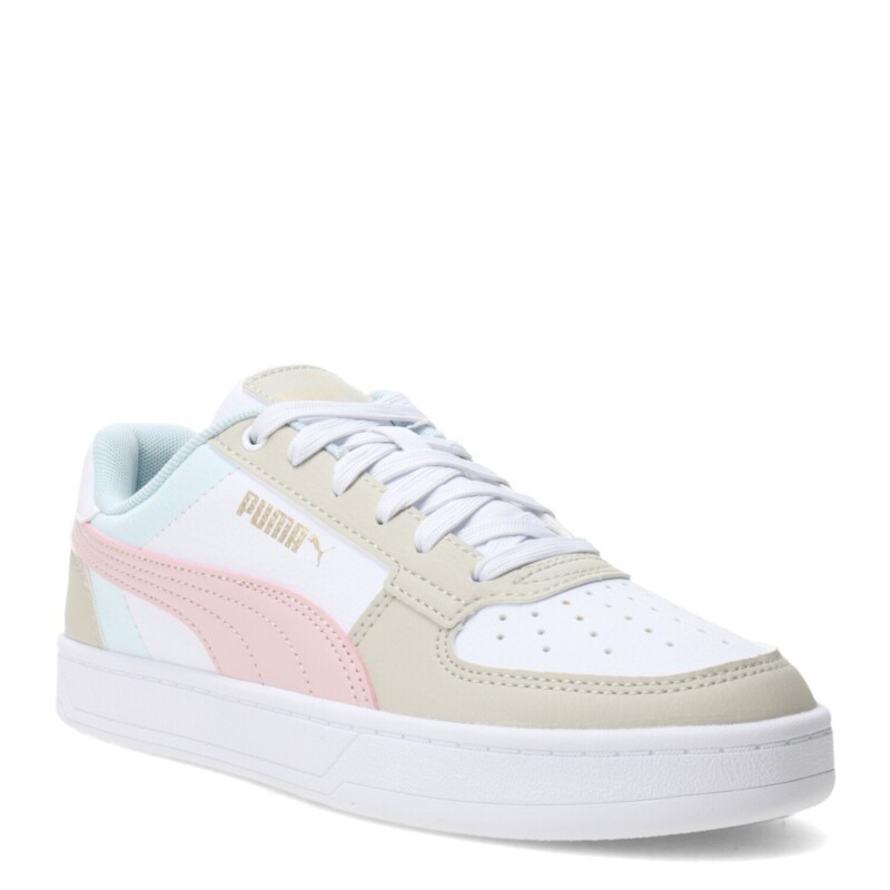 Championes Infantiles Puma Caven 2.0 Junior Blanco - Camel