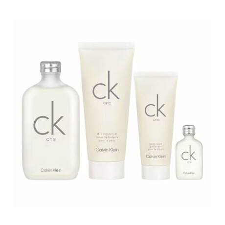 Set Ck One Edt 200ml + Body Lotion + Shower Gel + Mini Edt Set Ck One Edt 200ml + Body Lotion + Shower Gel + Mini Edt