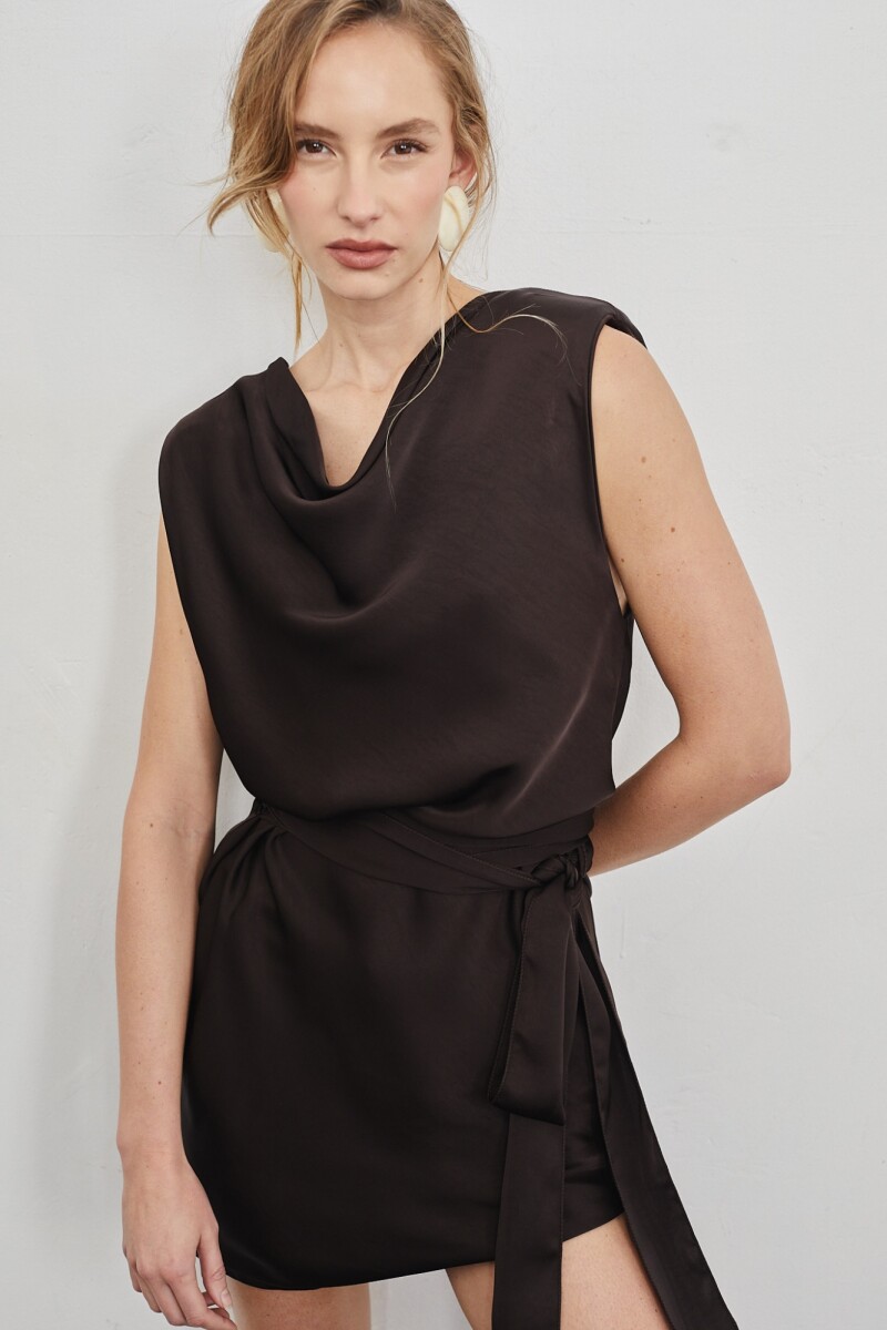 Vestido Lyra Marron