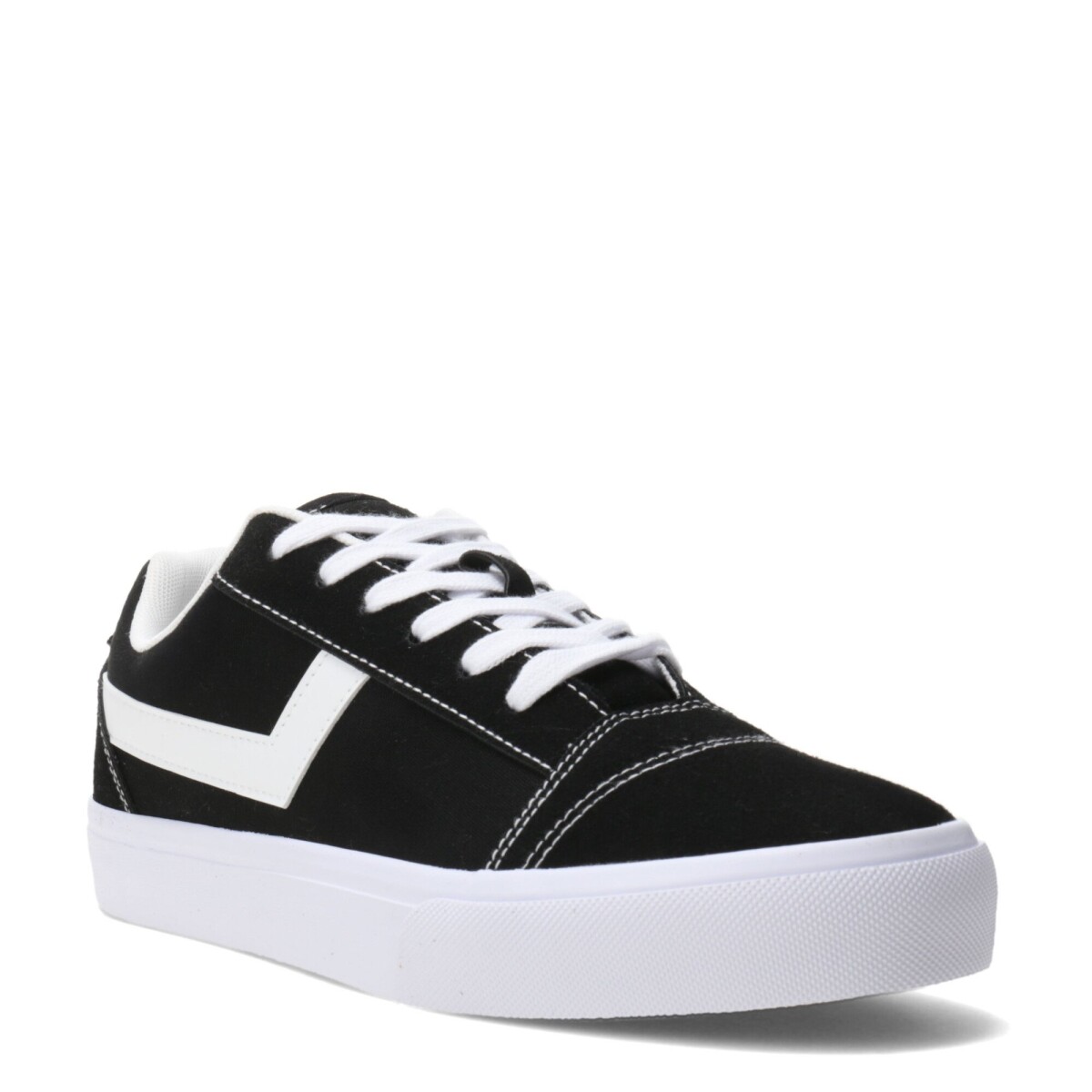 Championes de Hombre PONY Casual - Negro - Blanco 