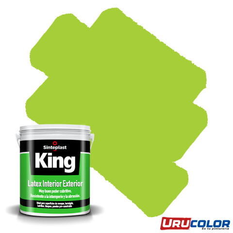 King Latex Latex interior exterior Verde Manzana