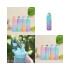 Botella De Agua Deportiva 900ML Motivacional Hidratacion Fit Variante Color Celeste