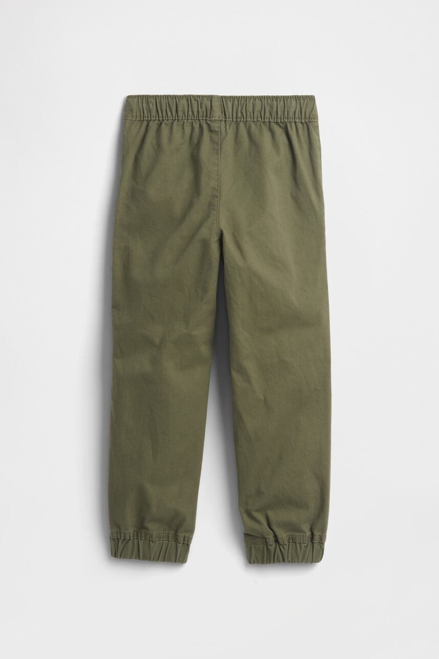 Pantalón Jogger Toddler Niño Army Jacket Green