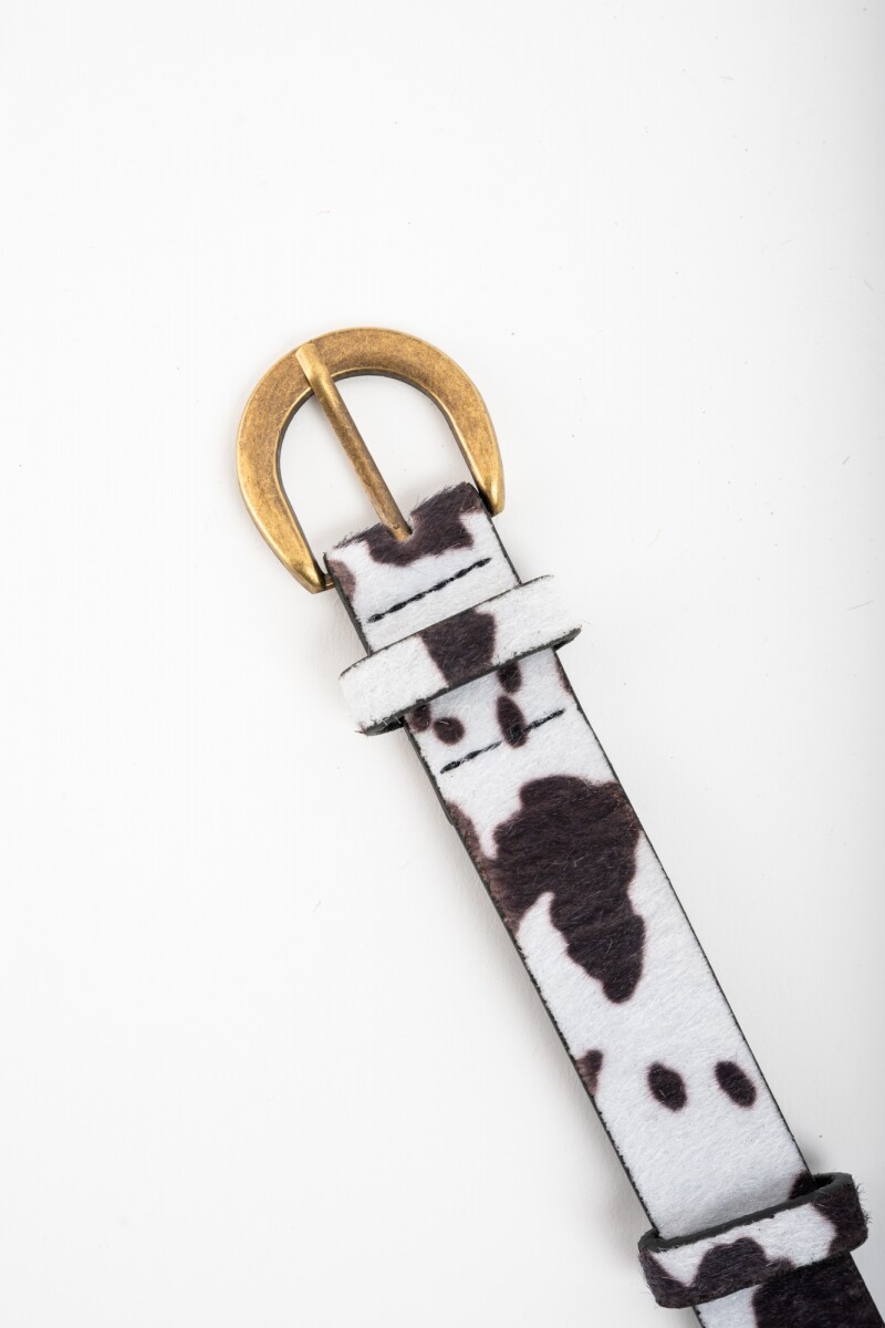 Cinto Vaca Marron Oscuro