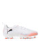 Championes de Niños Puma Futbol 11 Future 8 Play JUNIOR FG Blanco - Anaranjado - Azul