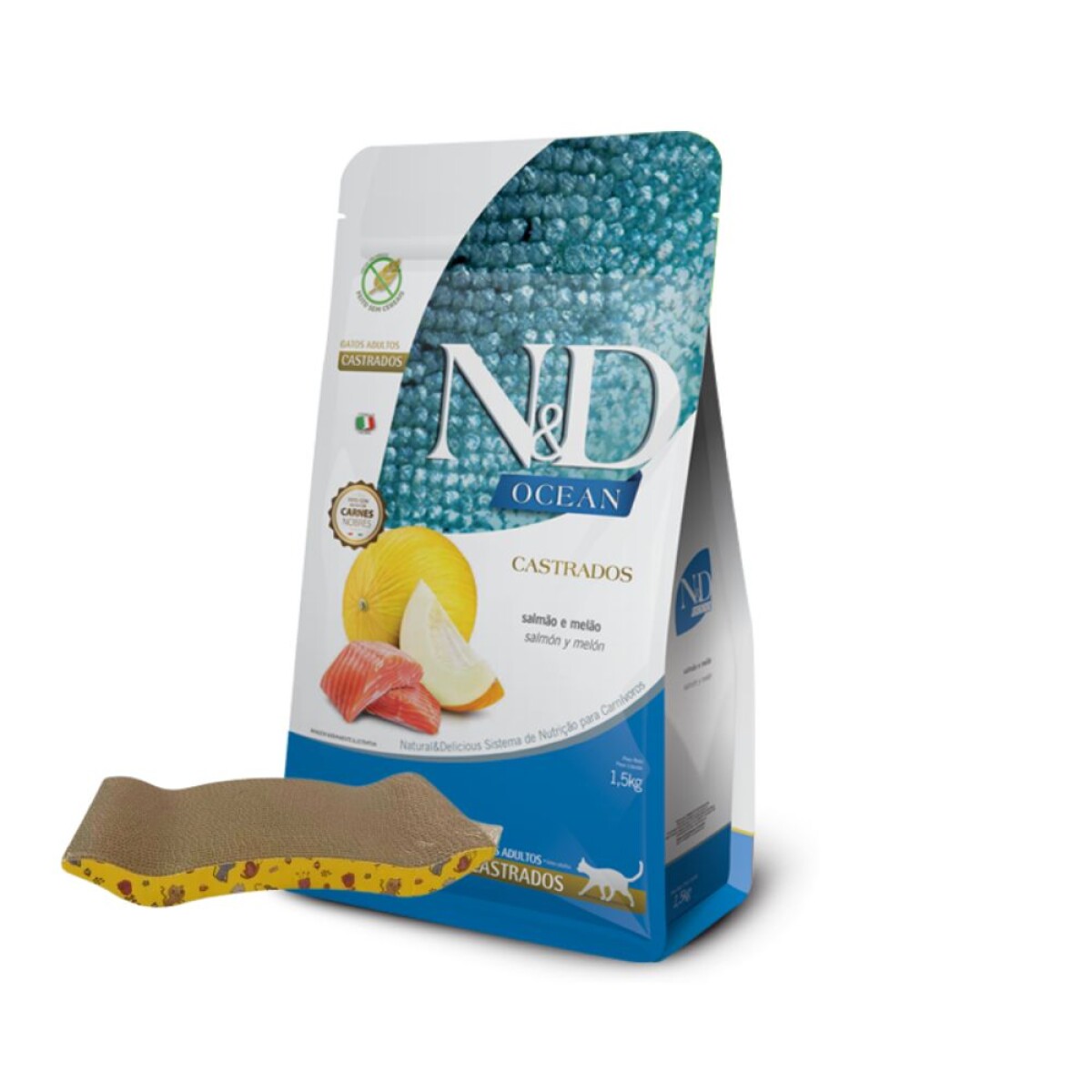 N&D Ocean Feline Salmon Adult Cast. 7,5 kg 