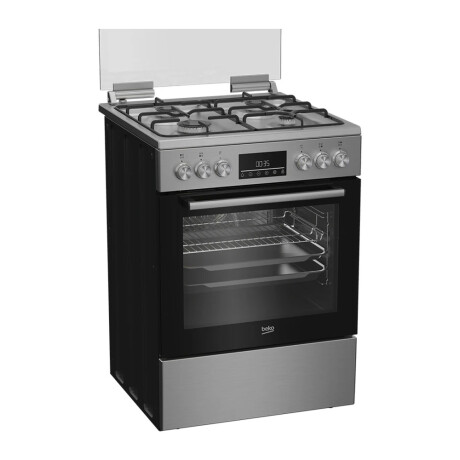 COCINA COMB GAS 65L GAS-Y-ELECTRICO GRIS BEKO FBM62330DXS