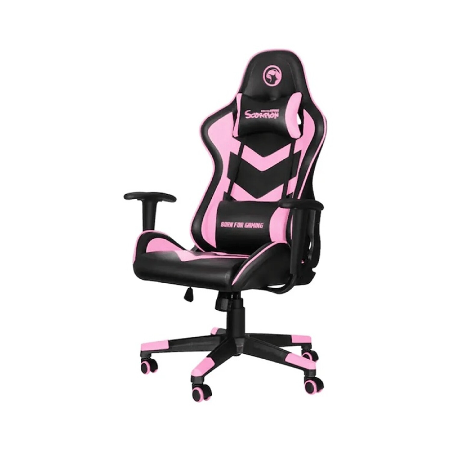Silla Gamer Marvo Scorpion CH106RD Ergonómica BlackPink — Zona Tecno