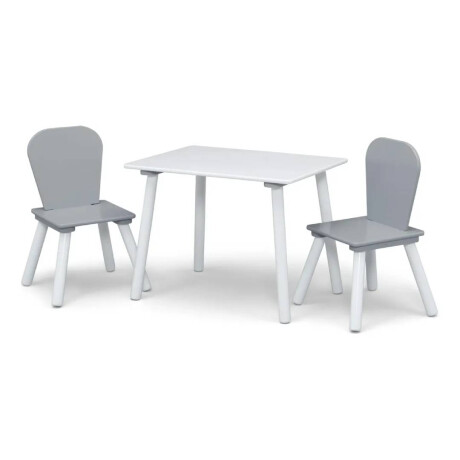 Set juego de mesa y organizador infantil Gris