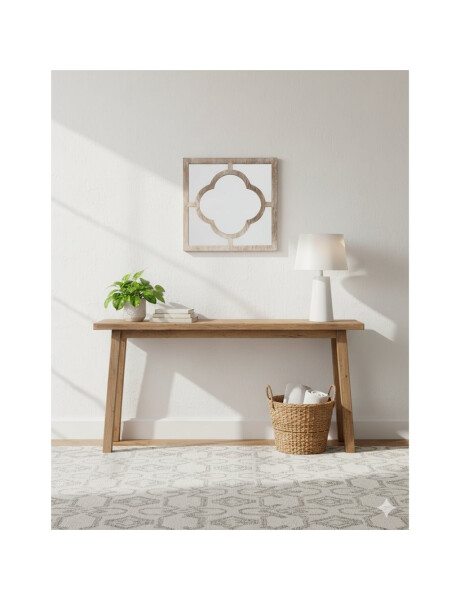 ESPEJO DISEÑO FLOR 40X40CM PATINA BLANCO MADERA ESPEJO DISEÑO FLOR 40X40CM PATINA BLANCO MADERA