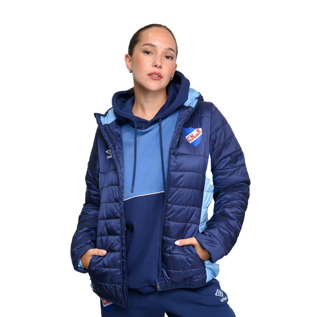 Campera de Mujer Umbro - Azul - Celeste 