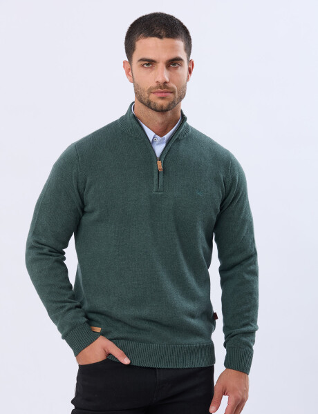 BUZO TEJIDO DE ALGODON Verde