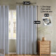 Cortina 100% Blackout set 2 paños 135 x 220 GRIS