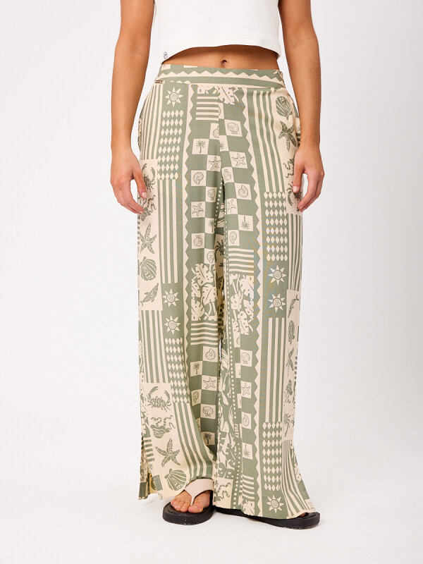 PANTALON HITRA RUSTY Verde