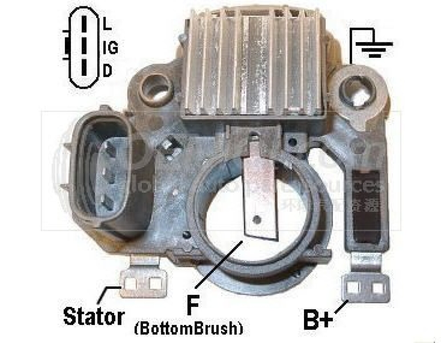 REGULADOR VOLTAJE CHEVROLET MITSUBISHI 12V TRANSPO 